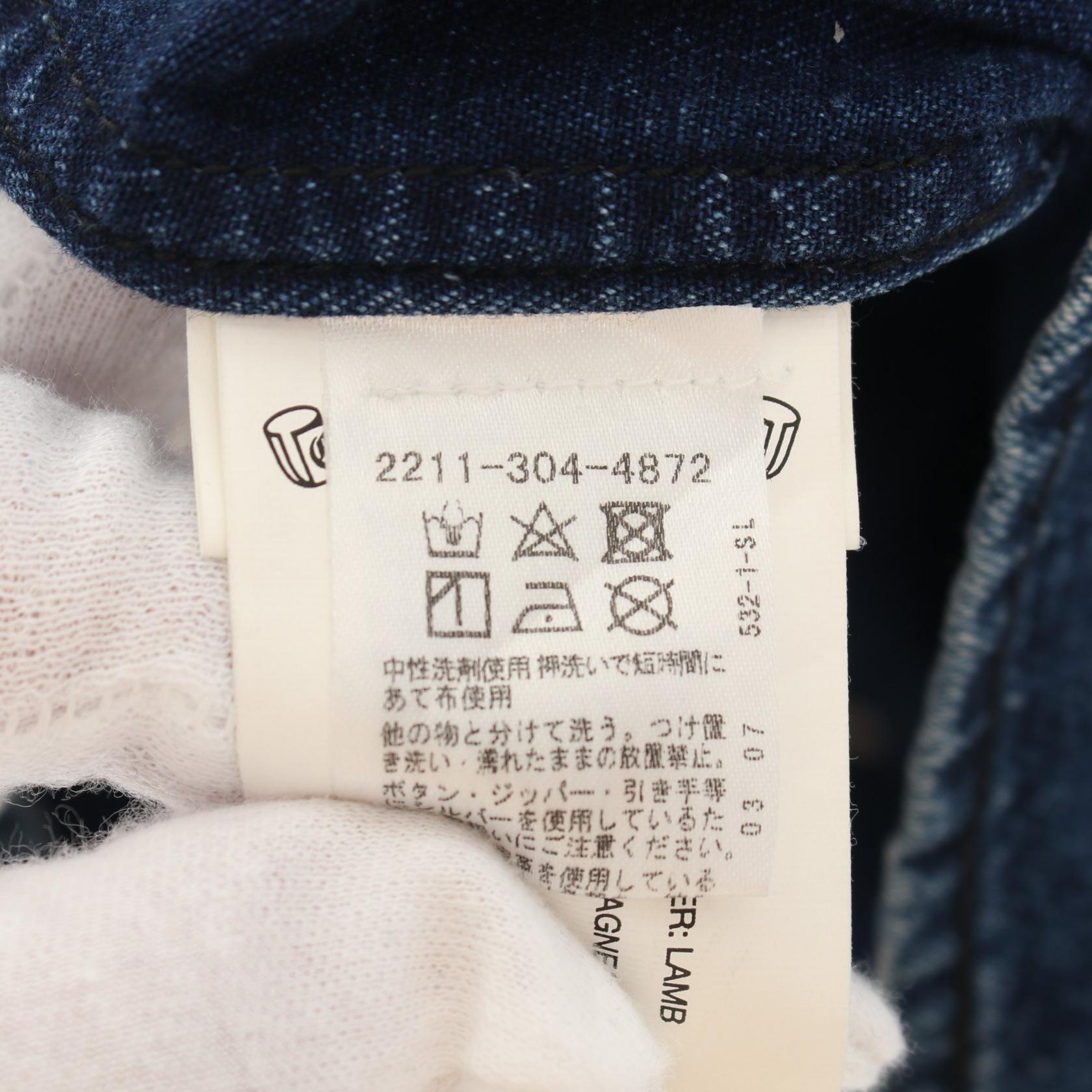 LOOSEENDS L/S ルーズエンド クロスパッチ クロスボールボタン デニム