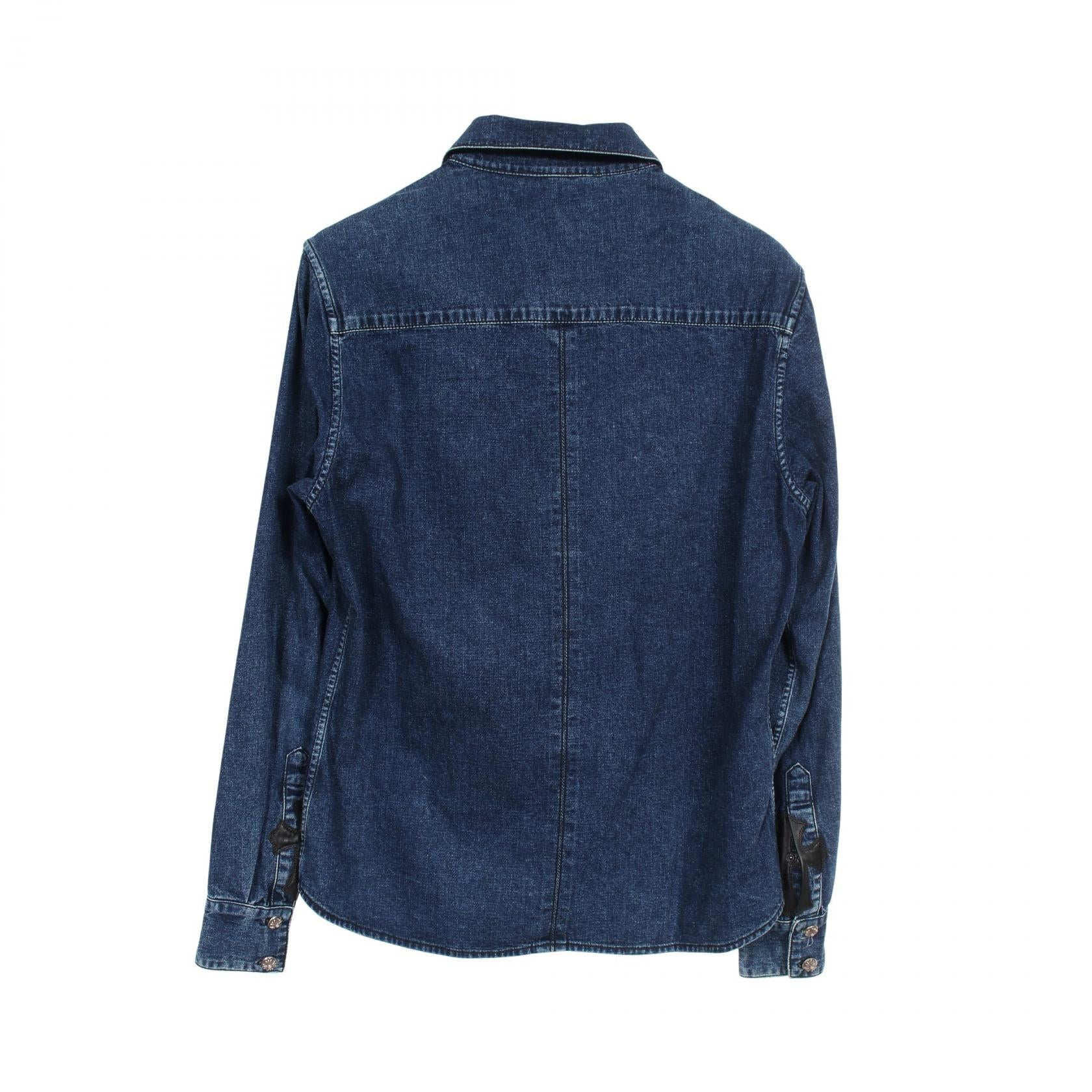 LOOSEENDS L/S ルーズエンド クロスパッチ クロスボールボタン デニム