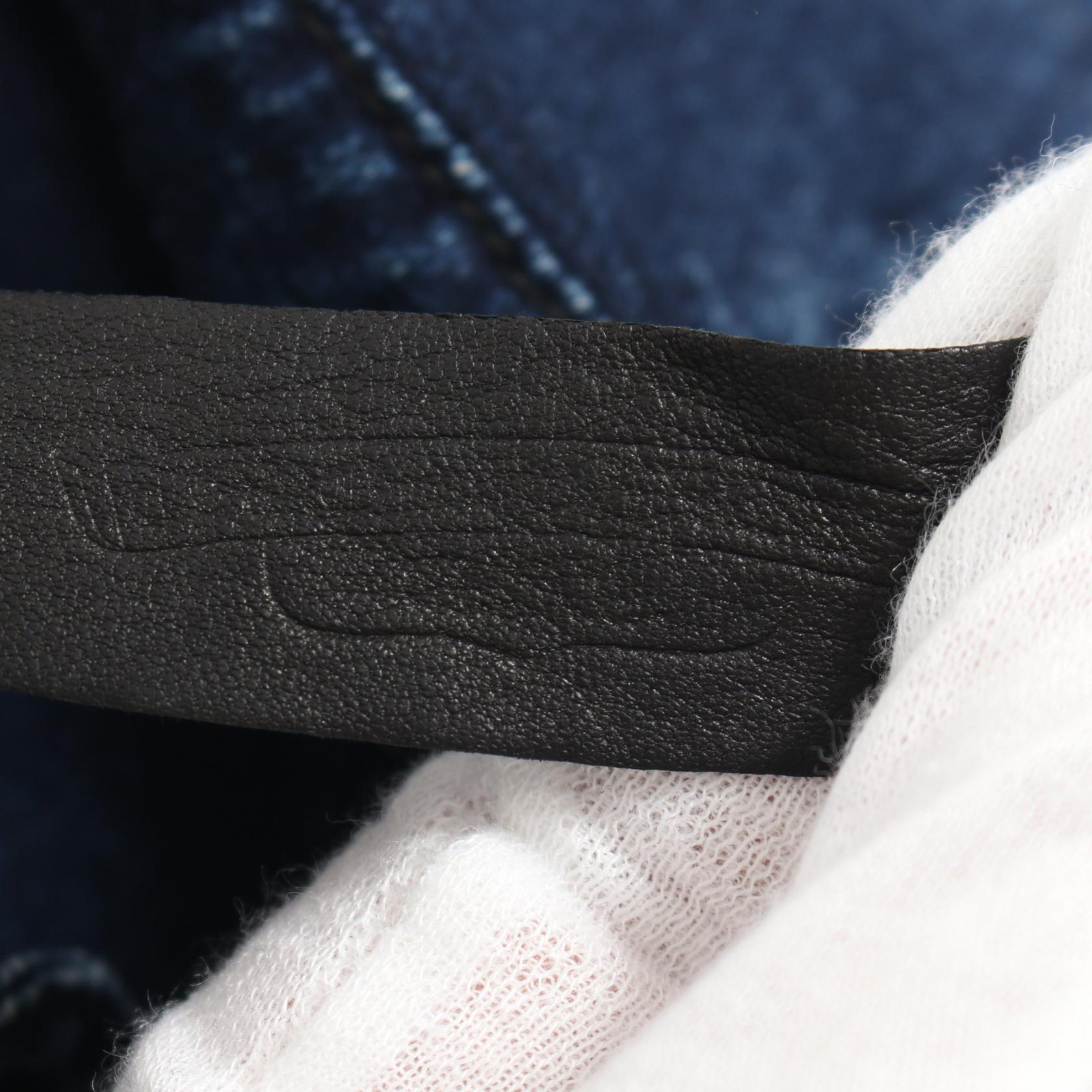 LOOSEENDS L/S ルーズエンド クロスパッチ クロスボールボタン デニムシャツ コットン インディゴブルー クロムハーツ トップス Chrome Hearts