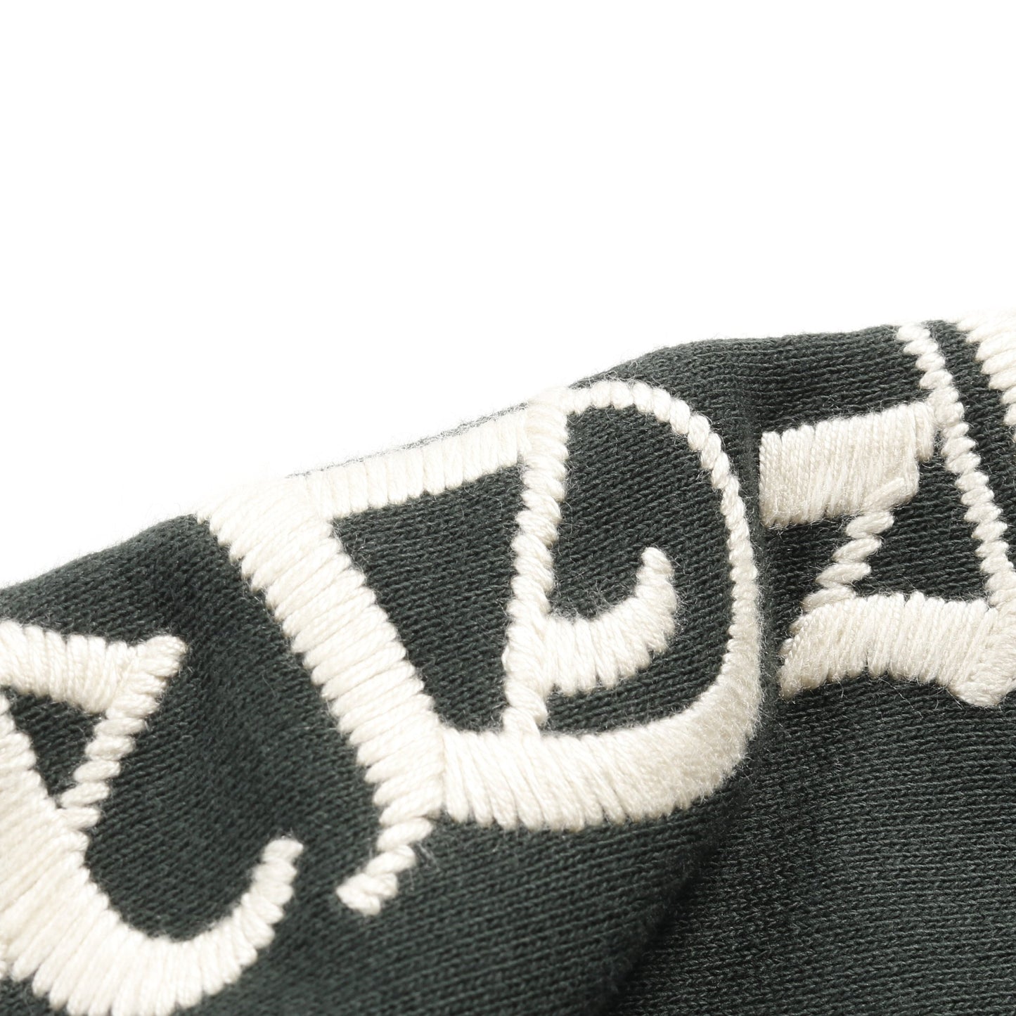 SLO RIDE クロスパッチ付き スウェットシャツ クルーネック ロゴ刺繍 コットン グリーン クロムハーツ トップス Chrome Hearts