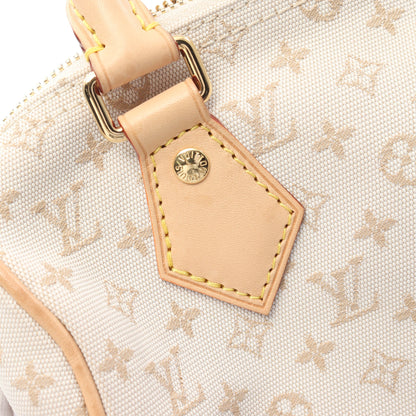 スピーディ バンドリエール 20 モノグラム ハンドバッグ キャンバス レザー ベージュ 2WAY ルイヴィトン バッグ LOUIS VUITTON