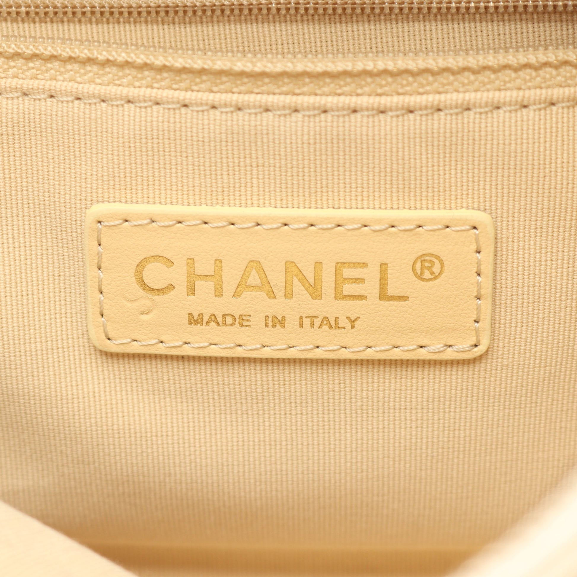 マトラッセ チェーンショルダーバッグ レザー シャンパンゴールド ゴールド金具 シャネル バッグ CHANEL