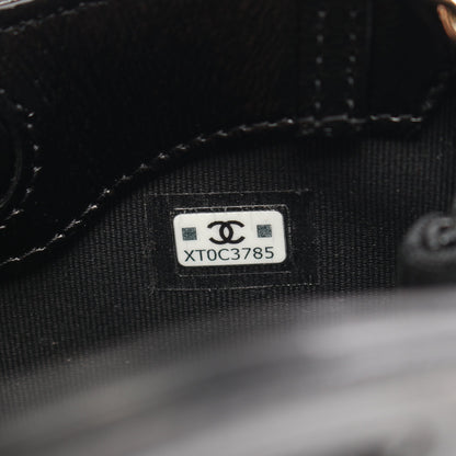 チェーン クラッチ チェーンショルダーバッグ レザー ブラック ゴールド金具 シャネル バッグ CHANEL