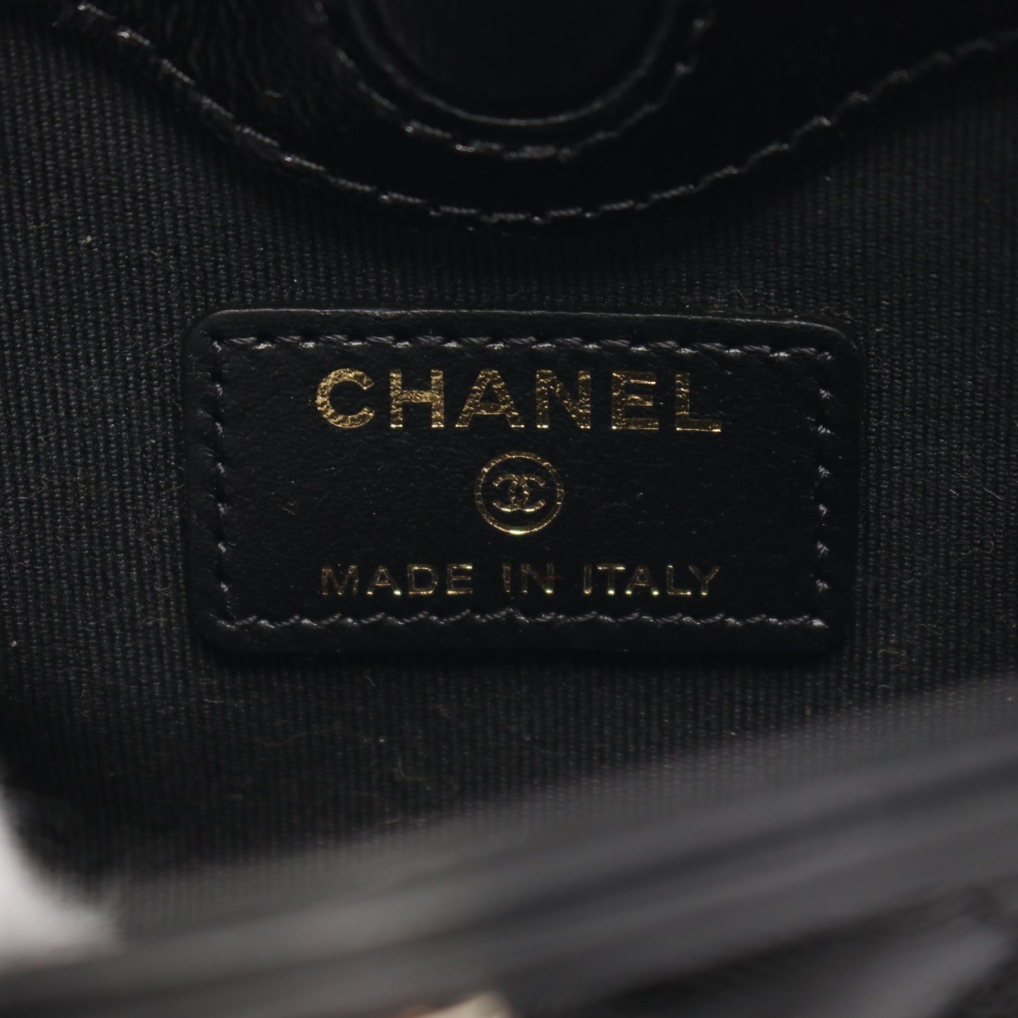 チェーン クラッチ チェーンショルダーバッグ レザー ブラック ゴールド金具 シャネル バッグ CHANEL