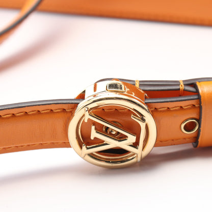 LV PONT 9 LVポンヌフ サマーゴールド ショルダーバッグ レザー オレンジ ルイヴィトン バッグ LOUIS VUITTON