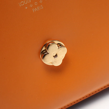 LV PONT 9 LVポンヌフ サマーゴールド ショルダーバッグ レザー オレンジ ルイヴィトン バッグ LOUIS VUITTON