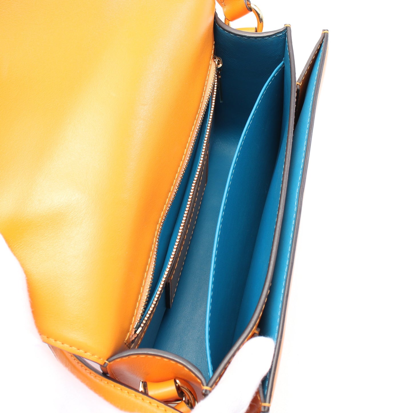 LV PONT 9 LVポンヌフ サマーゴールド ショルダーバッグ レザー オレンジ ルイヴィトン バッグ LOUIS VUITTON