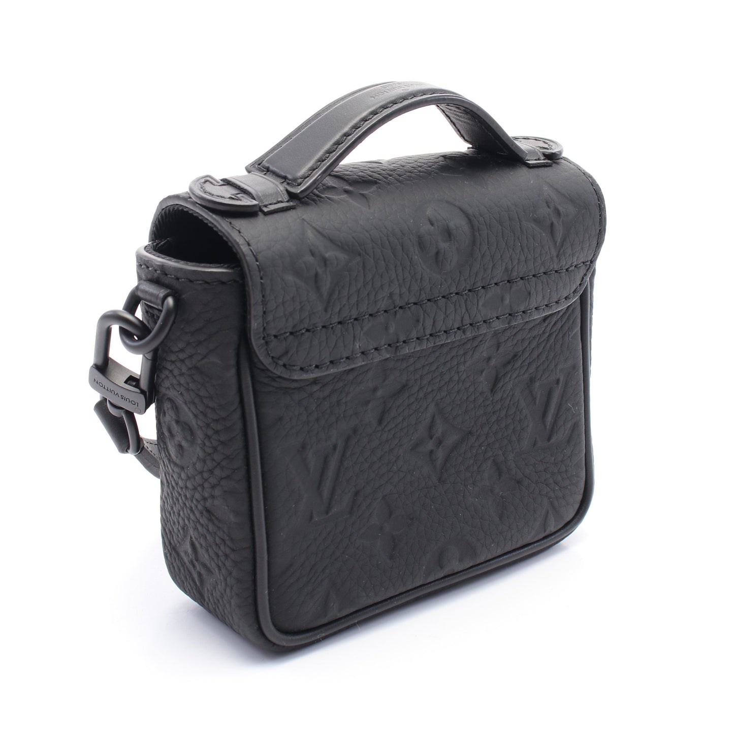 ピコ Sロック トリヨンモノグラム ノワール ハンドバッグ レザー ブラック 2WAY ルイヴィトン バッグ LOUIS VUITTON