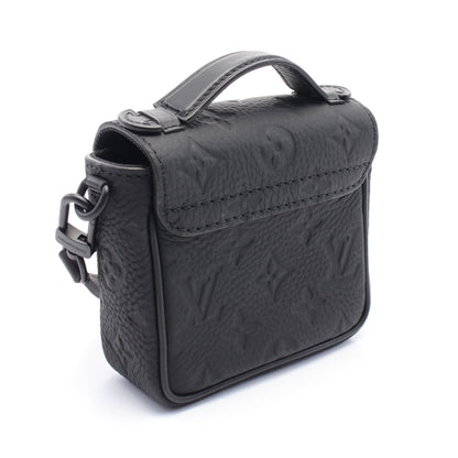 ピコ Sロック トリヨンモノグラム ノワール ハンドバッグ レザー ブラック 2WAY ルイヴィトン バッグ LOUIS VUITTON