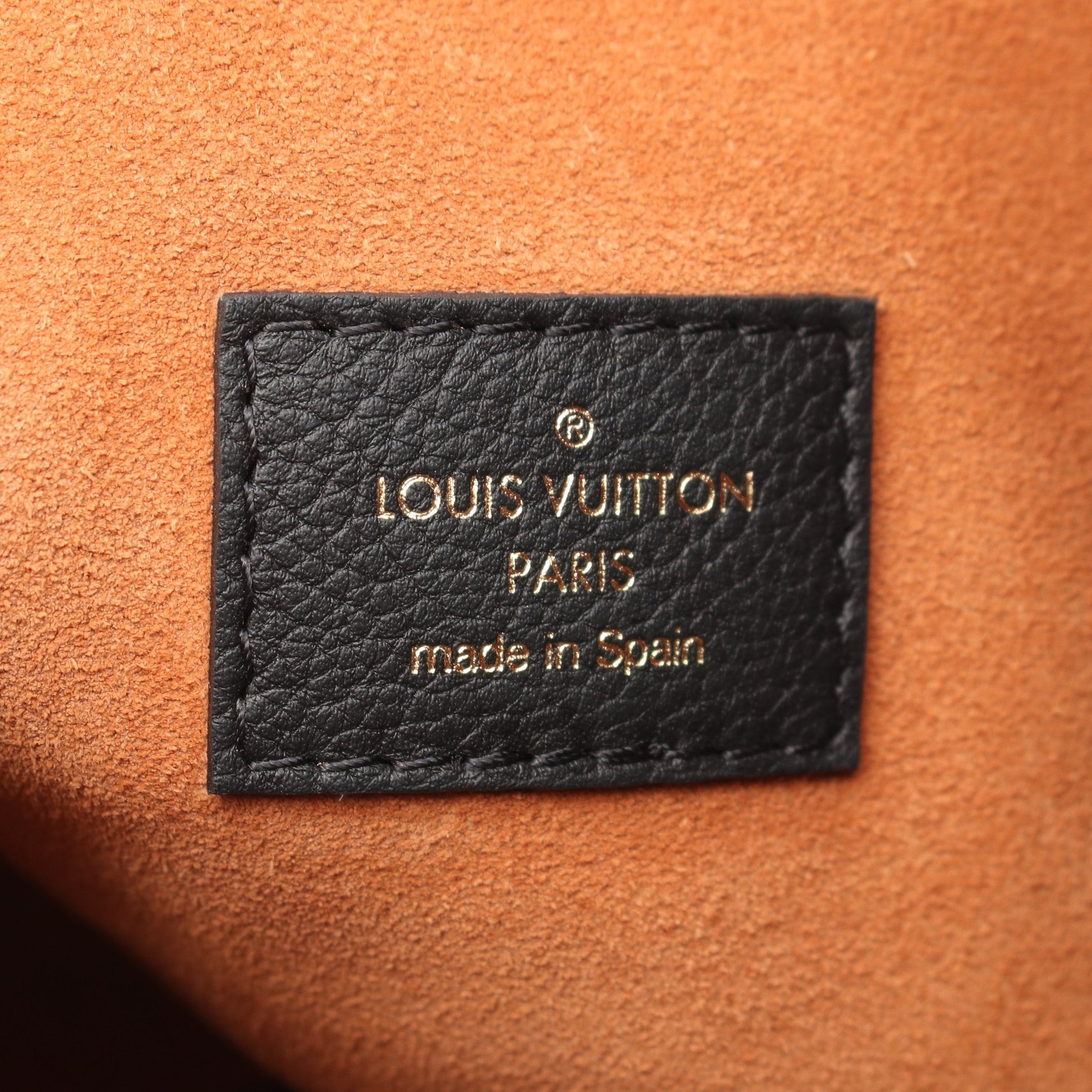 ロウキー ホーボー MM ノワール ショルダーバッグ レザー ブラック ゴールド ルイヴィトン バッグ LOUIS VUITTON