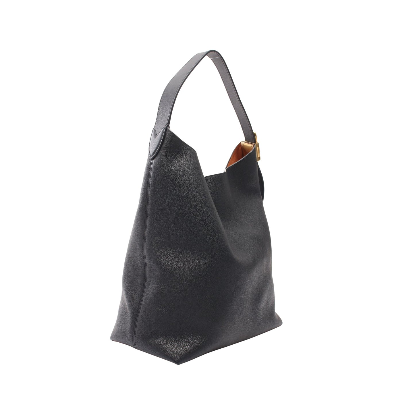 ロウキー ホーボー MM ノワール ショルダーバッグ レザー ブラック ゴールド ルイヴィトン バッグ LOUIS VUITTON