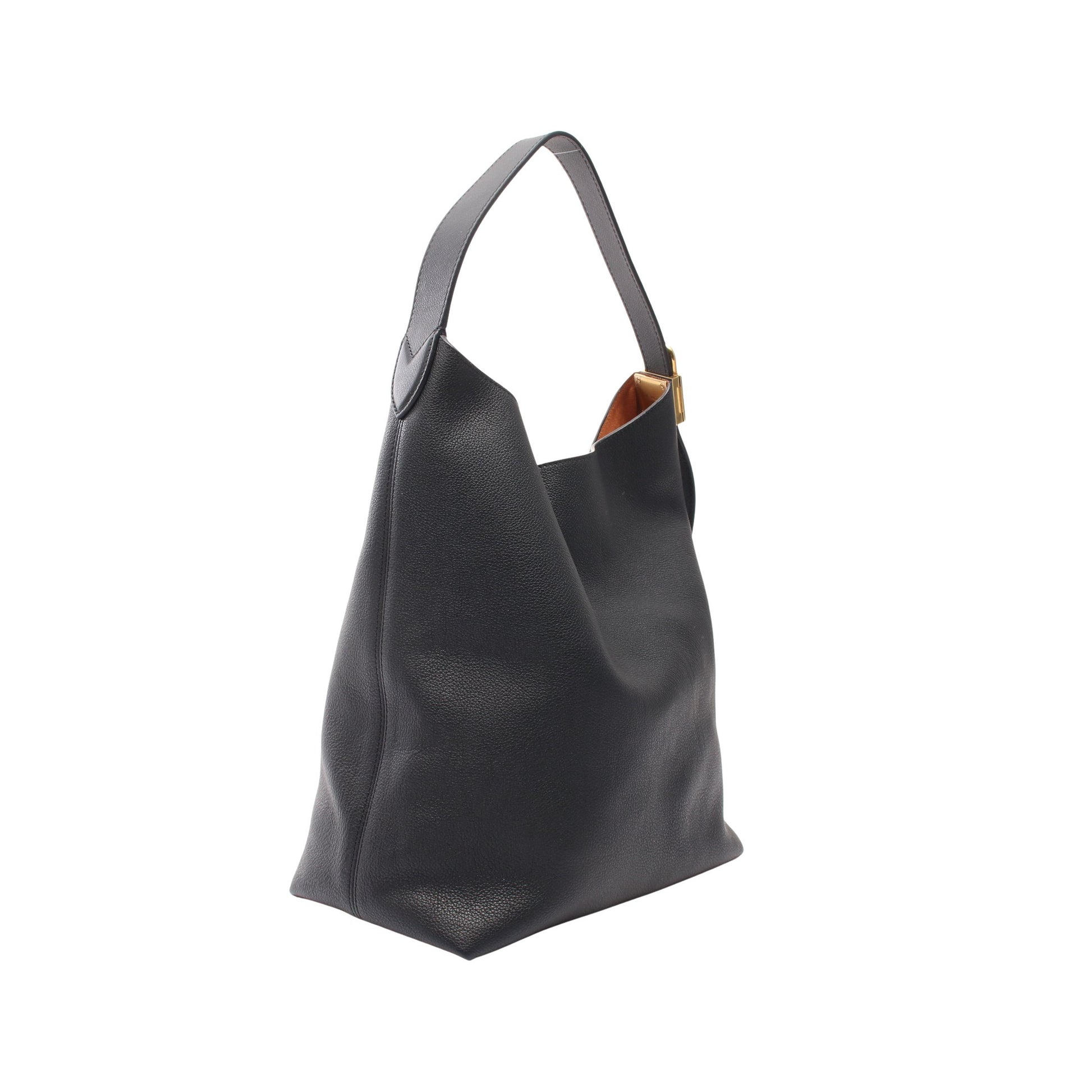 ロウキー ホーボー MM ノワール ショルダーバッグ レザー ブラック ゴールド ルイヴィトン バッグ LOUIS VUITTON