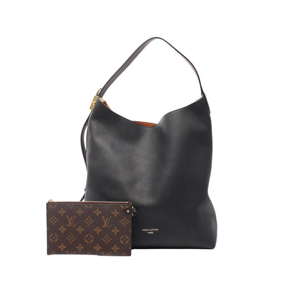 ロウキー ホーボー MM ノワール ショルダーバッグ レザー ブラック ゴールド ルイヴィトン バッグ LOUIS VUITTON