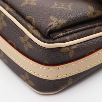 ヴィヴァシテ モノグラム ワンショルダーバッグ PVC レザー ブラウン 2WAY ルイヴィトン バッグ LOUIS VUITTON