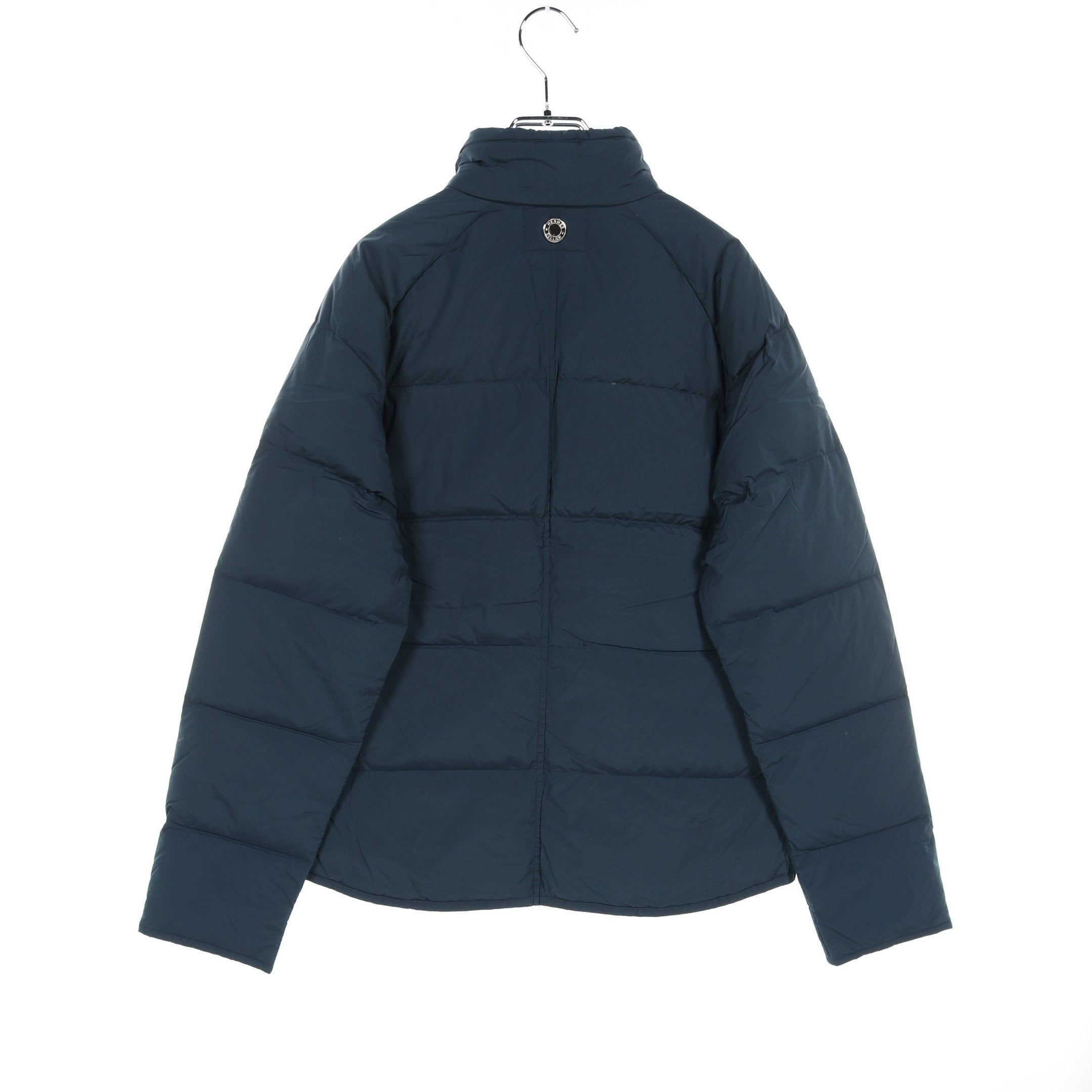 ダウンジャケット ナイロン ブルーグリーン エルメス – RECLO