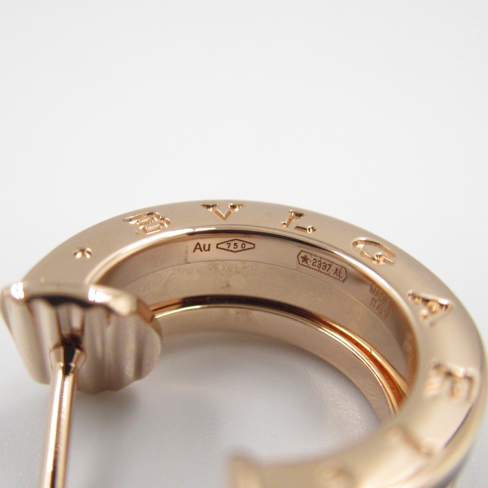 B-zero1 ビーゼロワン ピアス ピアス K18PG（ピンクゴールド） ゴールド ブルガリ アクセサリー BVLGARI