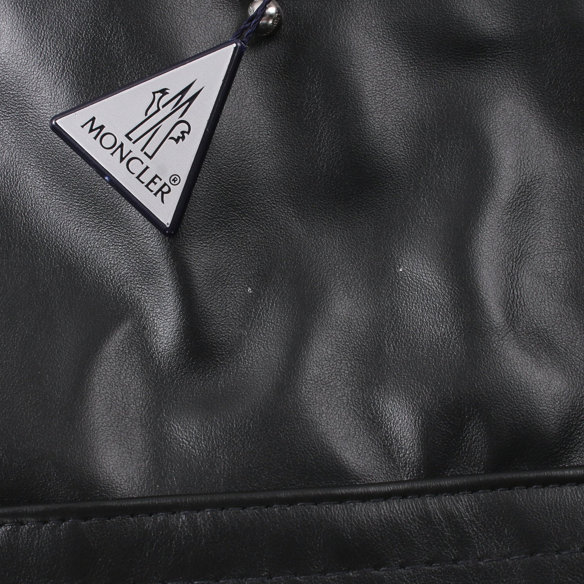 GENIUS 7 FRAGMENT HIROSHI FUJIWARA × Lewis Leathers DWAYNE レザージャケット ライダースジャケット レザー ブラック モンクレール アウター MONCLER