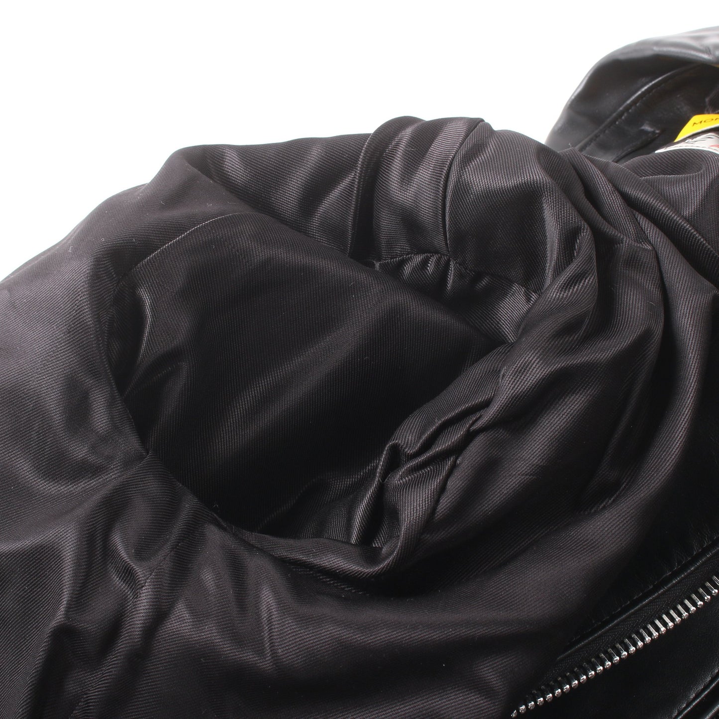 GENIUS 7 FRAGMENT HIROSHI FUJIWARA × Lewis Leathers DWAYNE レザージャケット ライダースジャケット レザー ブラック モンクレール アウター MONCLER
