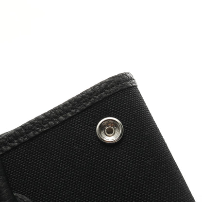ガーデンファイルPM ハンドバッグ トートバッグ トワルミリタリー ネゴンダ ブラック シルバー金具 2WAY U刻印 エルメス バッグ HERMES