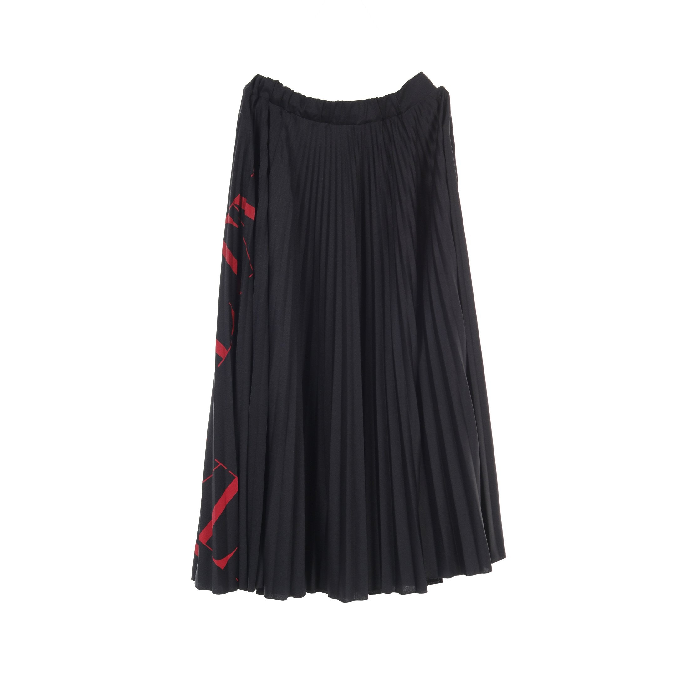 VLTNロゴ プリーツ スカート ブラック ヴァレンティノ – RECLO