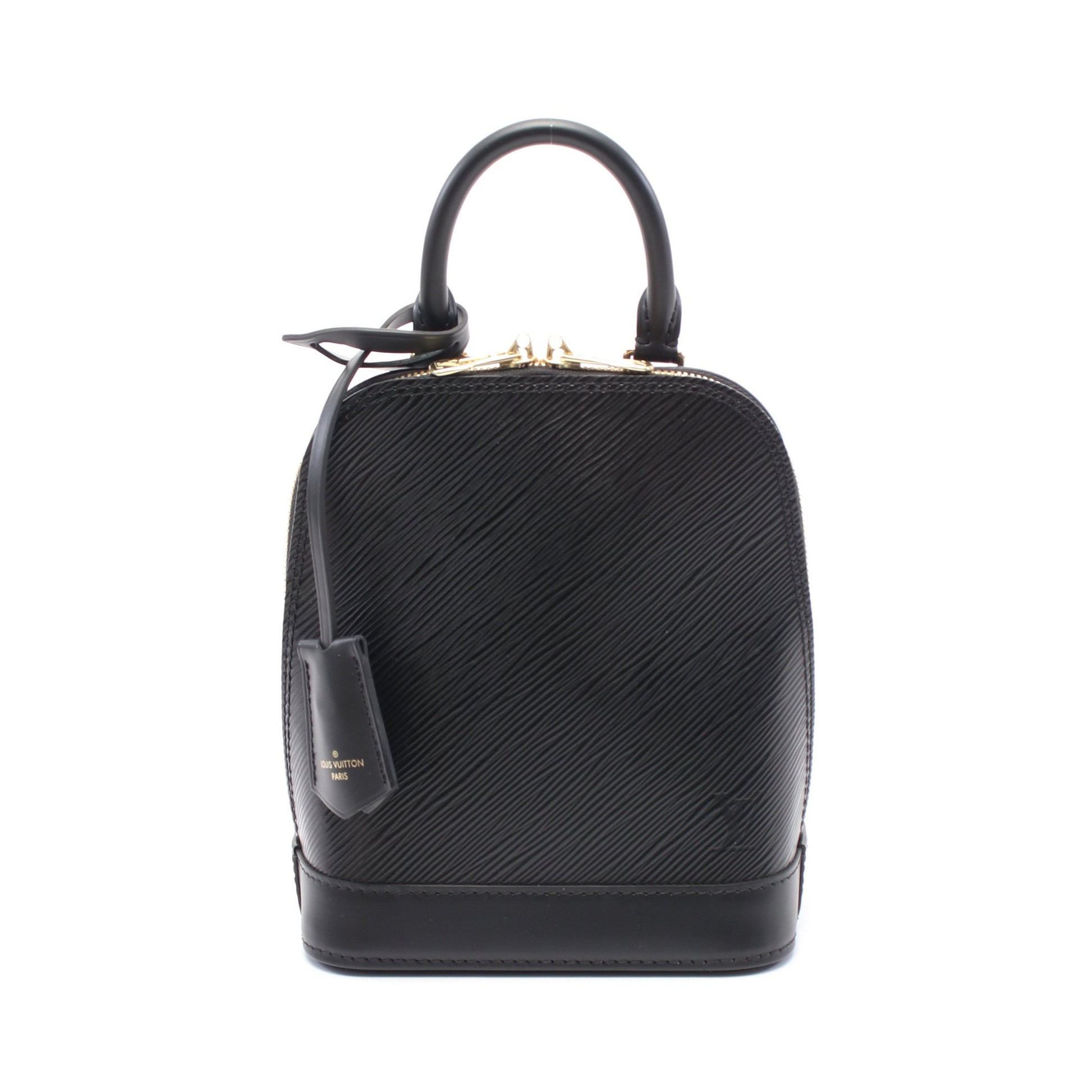 アルマバックパック エピ ノワール リュックサック レザー ブラック ルイヴィトン バッグ LOUIS VUITTON