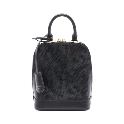 アルマバックパック エピ ノワール リュックサック レザー ブラック ルイヴィトン バッグ LOUIS VUITTON
