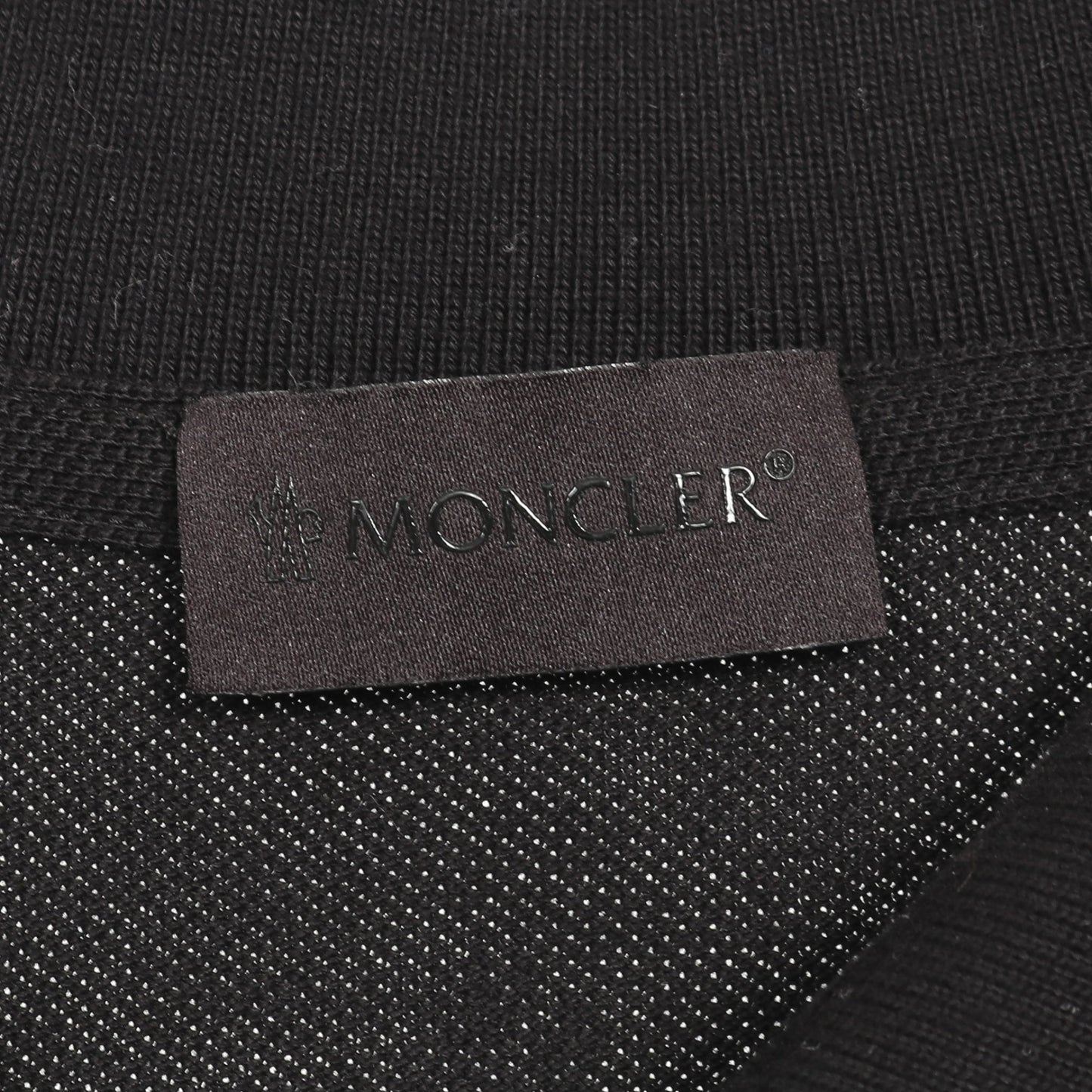 ポロシャツ コットン ブラック モンクレール トップス MONCLER
