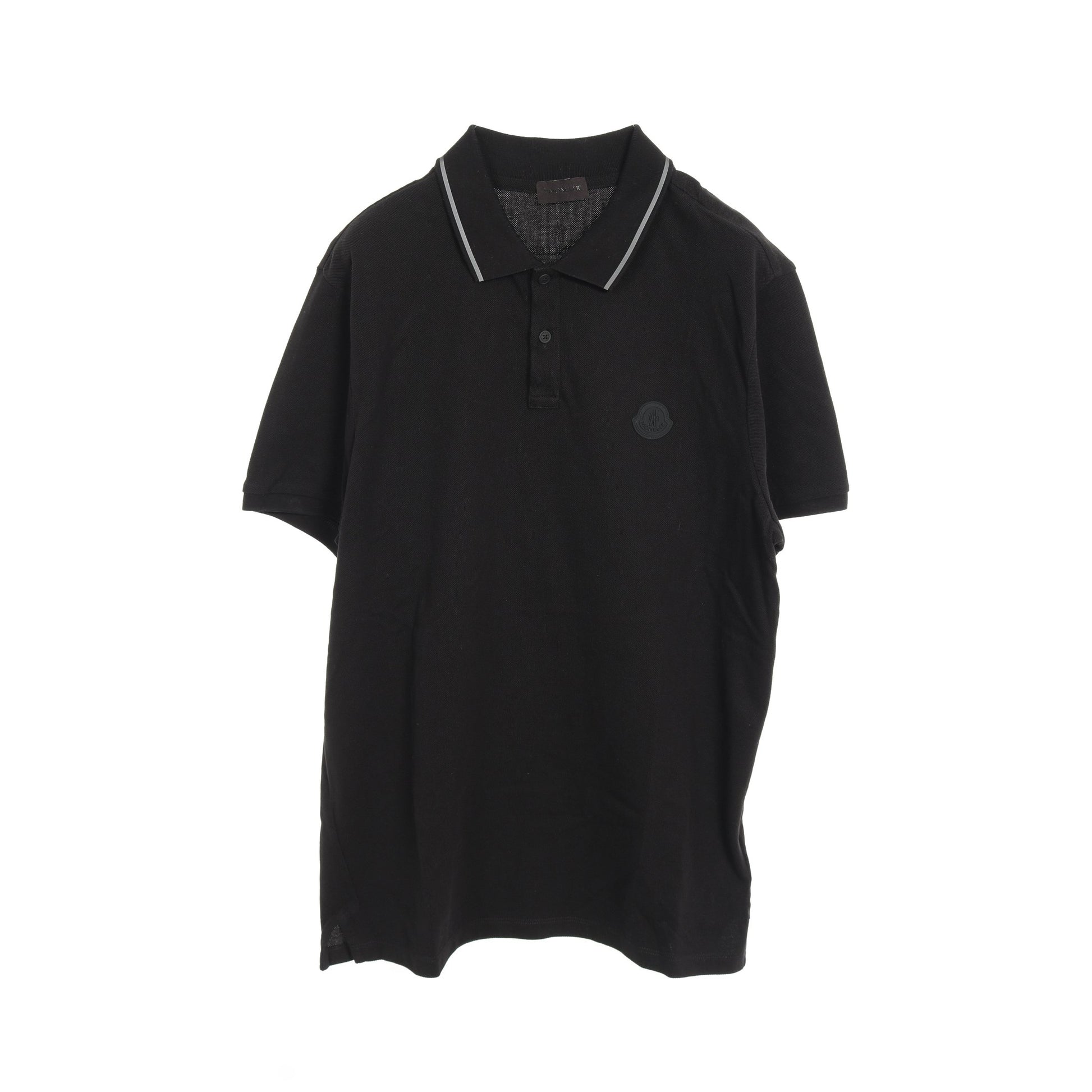ポロシャツ コットン ブラック モンクレール トップス MONCLER