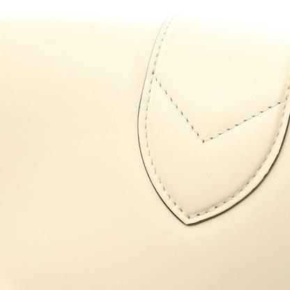 LV PONT 9 LVポンヌフ クレーム ショルダーバッグ レザー アイボリー ルイヴィトン バッグ LOUIS VUITTON