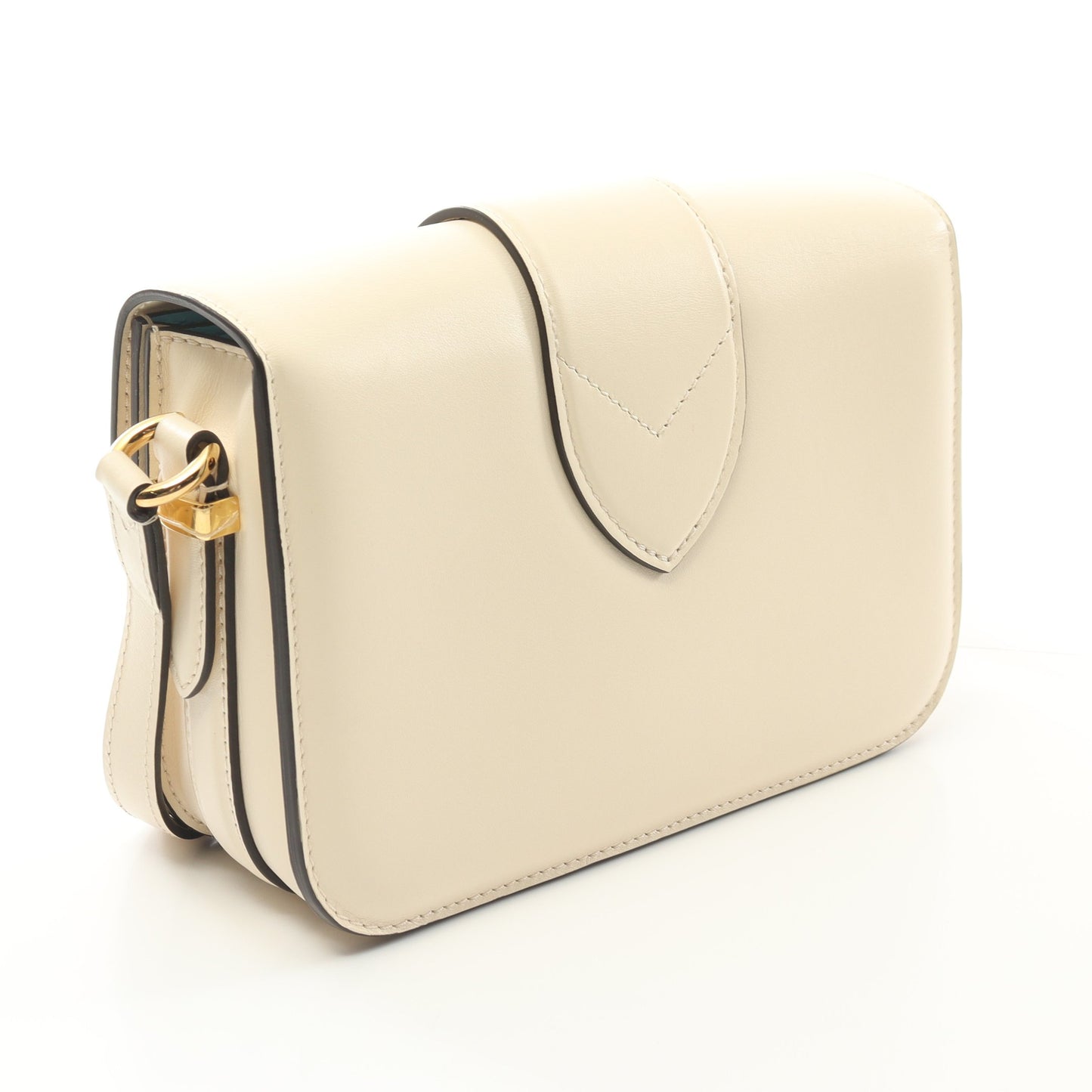 LV PONT 9 LVポンヌフ クレーム ショルダーバッグ レザー アイボリー ルイヴィトン バッグ LOUIS VUITTON