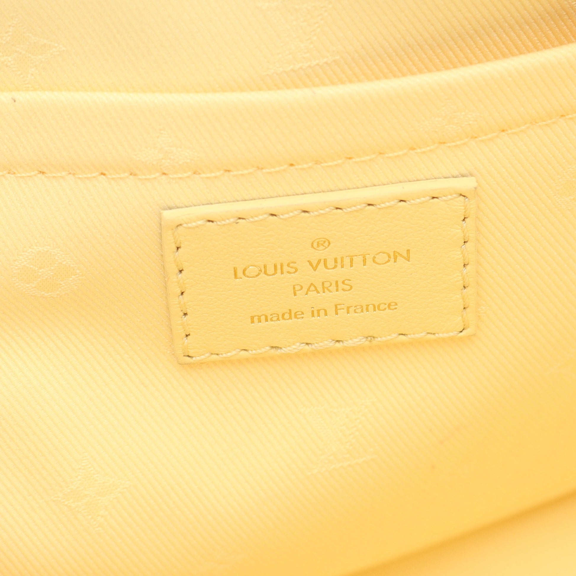 アルマBB ソフト バブルグラム バナナ ハンドバッグ レザー ライトイエロー 2WAY ルイヴィトン バッグ LOUIS VUITTON