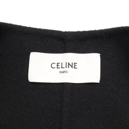 バスローブ コート カシミヤ ブラック セリーヌ アウター CELINE