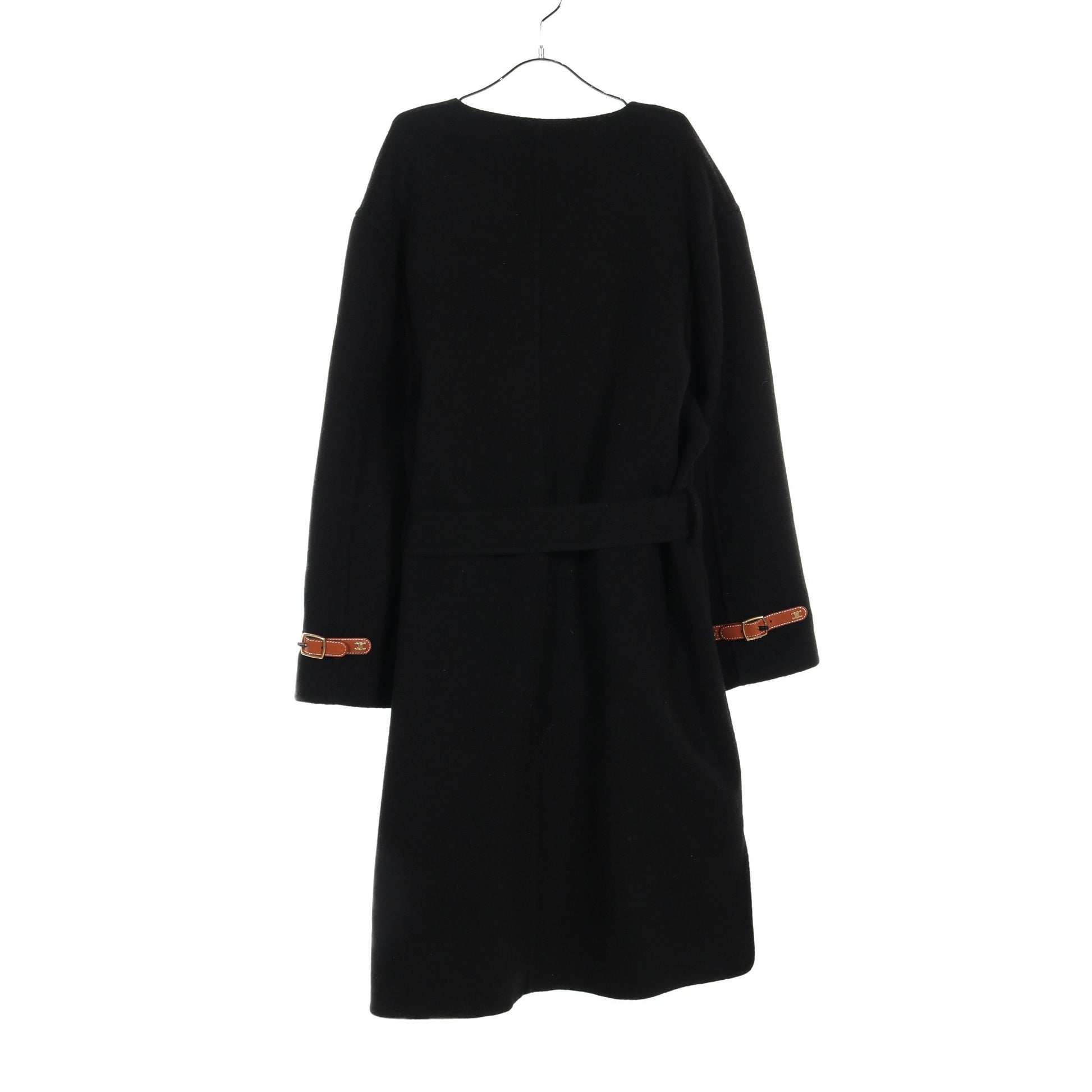 バスローブ コート カシミヤ ブラック セリーヌ アウター CELINE