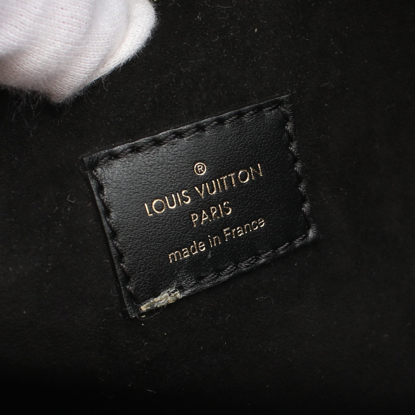 オンマイサイドMM ハンドバッグ トリヨンレザー ブラック 2WAY ルイヴィトン バッグ LOUIS VUITTON