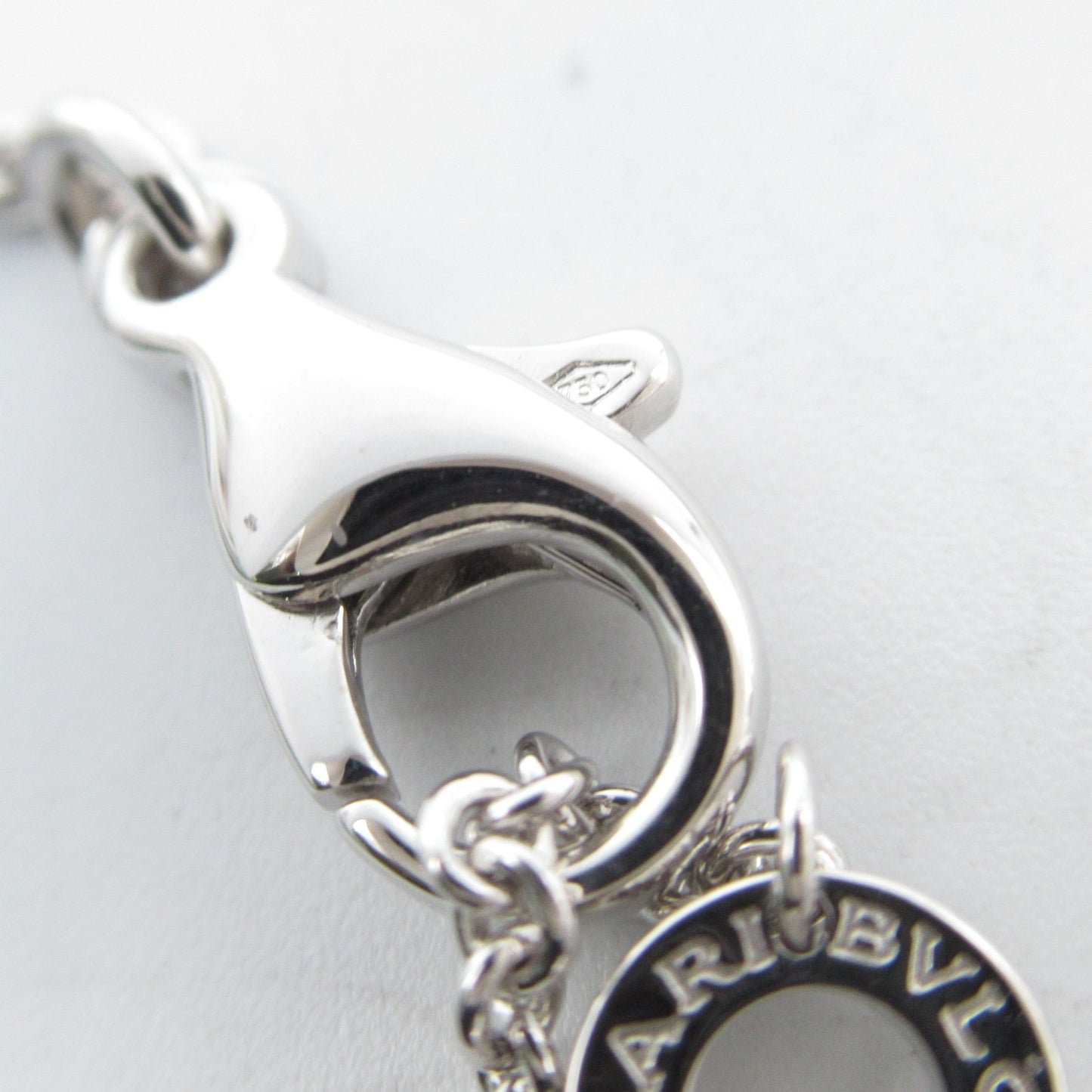 B-zero1 エレメント ネックレス ダイヤ ネックレス K18WG（ホワイトゴールド） ダイヤモンド クリア ブルガリ アクセサリー BVLGARI