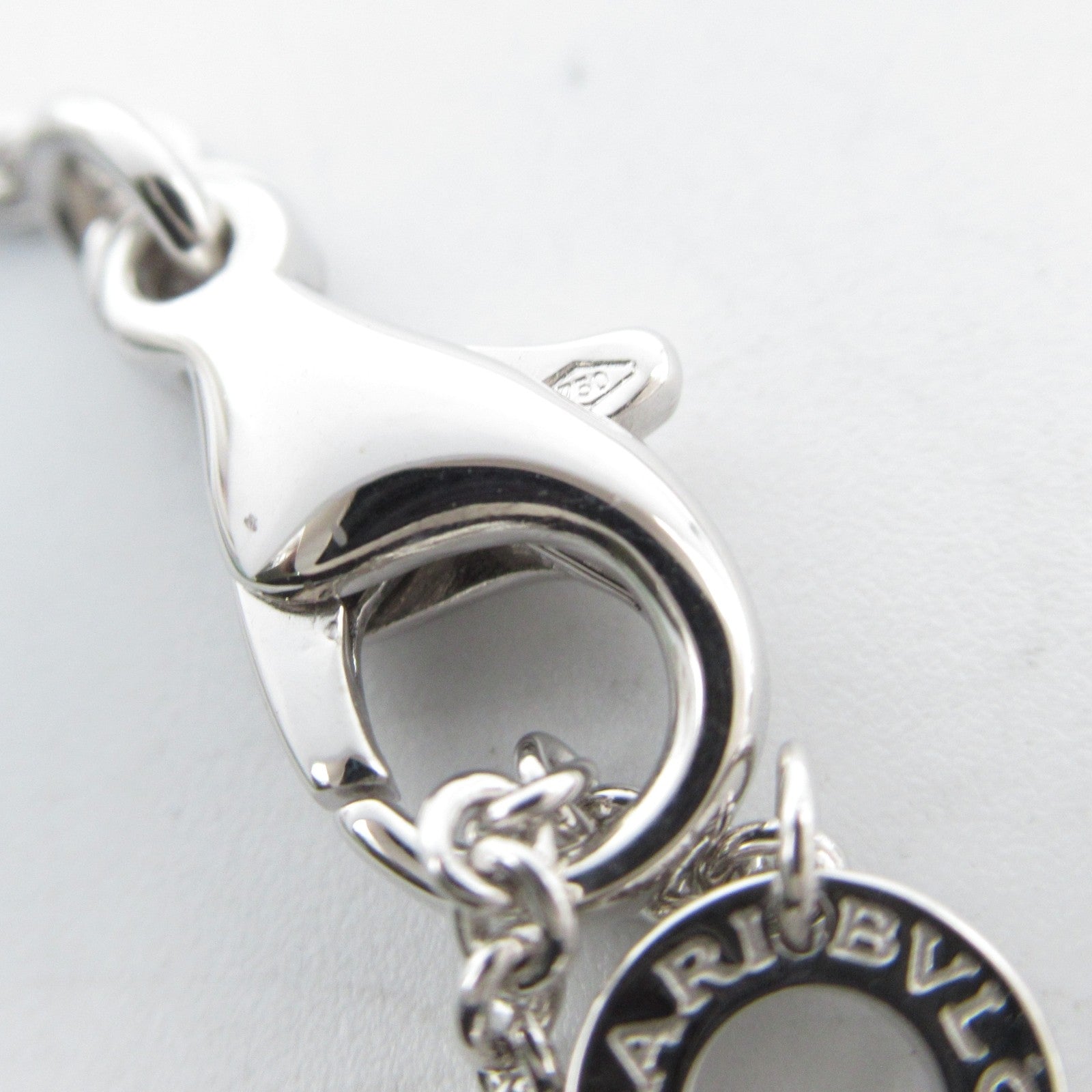 B-zero1 エレメント ネックレス ダイヤ ネックレス K18WG（ホワイトゴールド） ダイヤモンド クリア ブルガリ アクセサリー BVLGARI
