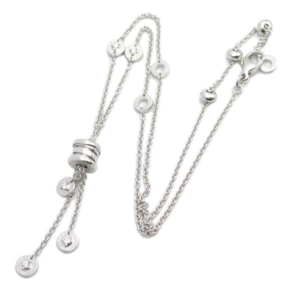 B-zero1 エレメント ネックレス ダイヤ ネックレス K18WG（ホワイトゴールド） ダイヤモンド クリア ブルガリ アクセサリー BVLGARI
