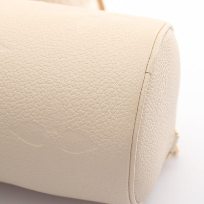 パピヨンBB モノグラムアンプラント クレーム ハンドバッグ レザー アイボリー 2WAY ルイヴィトン バッグ LOUIS VUITTON