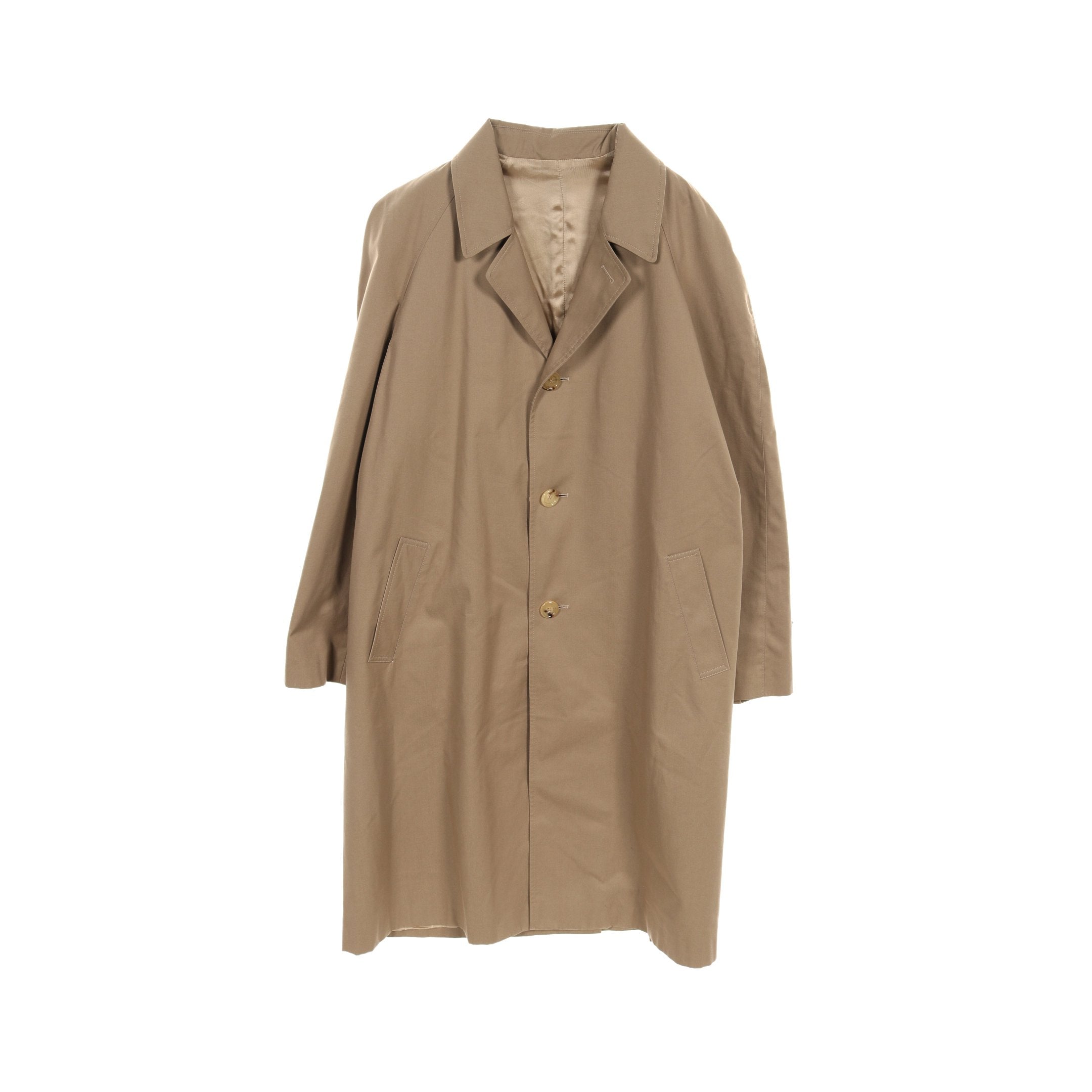 オーバーサイズ マックコート チェスターコート コットン ベージュ
