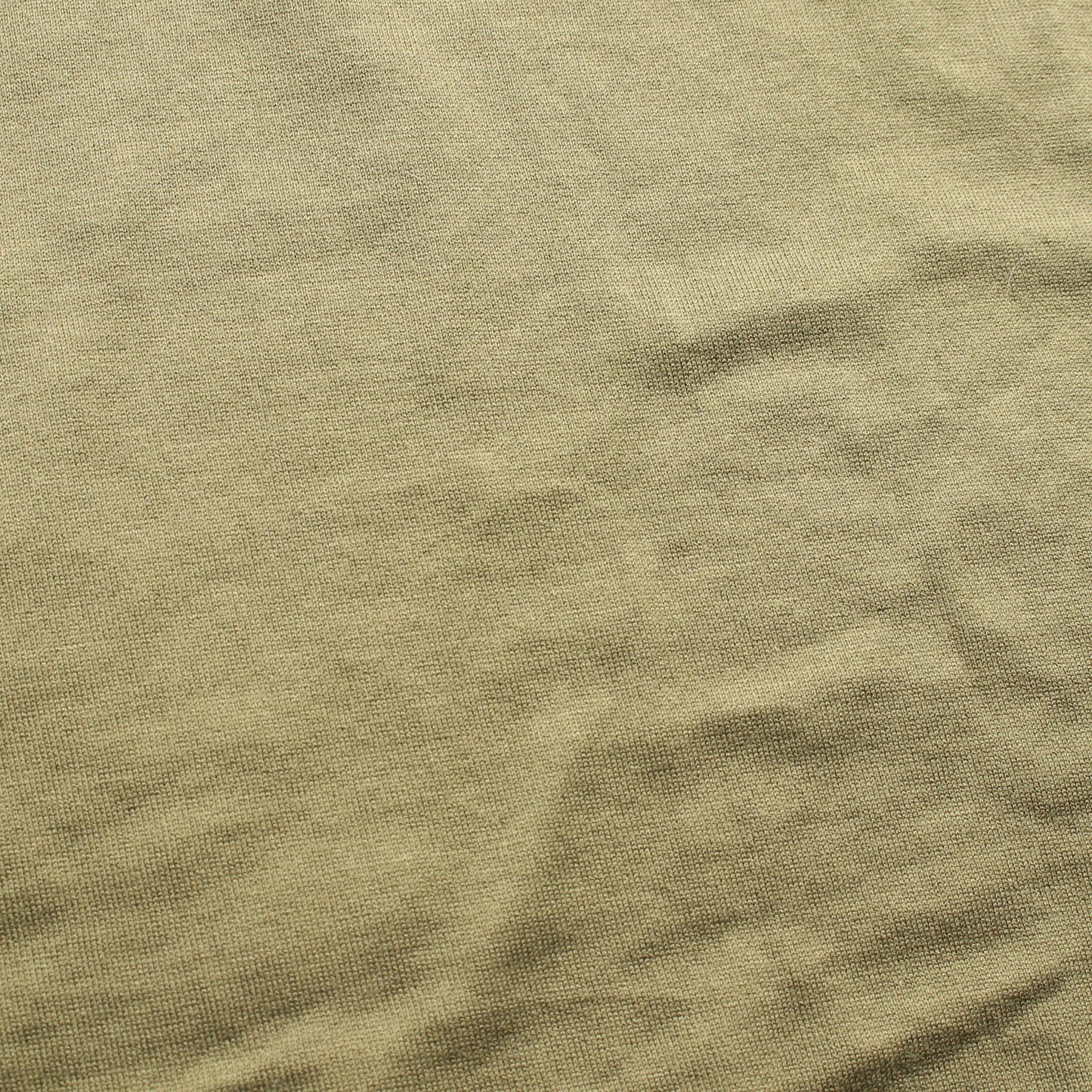 Tシャツ ロゴ刺繍 コットン カーキグリーン エルメス トップス HERMES