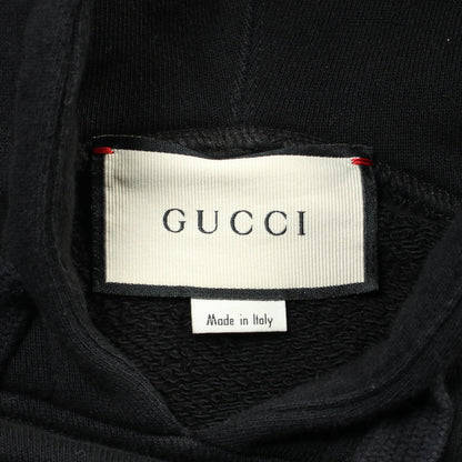 original ワンピース コットン ブラック フード付き グッチ ワンピース GUCCI