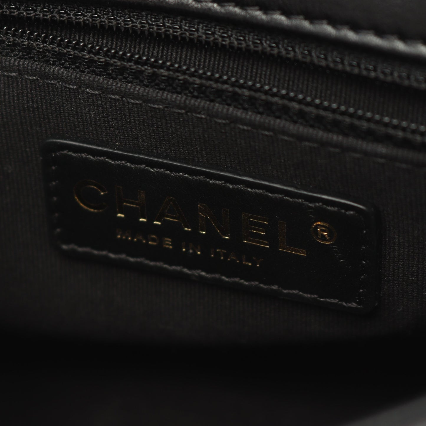マトラッセ チェーンショルダーバッグ ラムスキン ブラック ゴールド金具 シャネル バッグ CHANEL