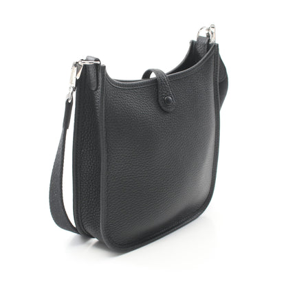エヴリンTPM アマゾン ショルダーバッグ トリヨンクレマンス ブラック シルバー金具 B刻印 エルメス バッグ HERMES