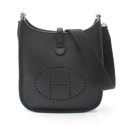エヴリンTPM アマゾン ショルダーバッグ トリヨンクレマンス ブラック シルバー金具 B刻印 エルメス バッグ HERMES