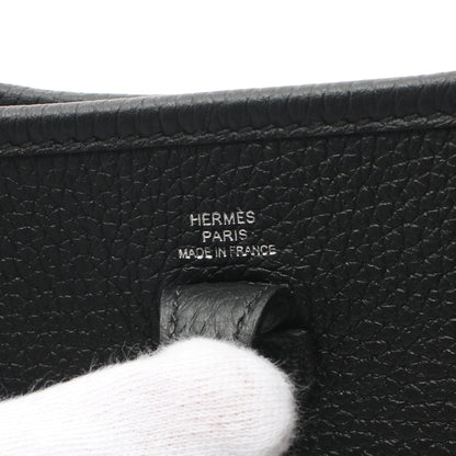 エヴリンTPM アマゾン ショルダーバッグ トリヨンクレマンス ブラック シルバー金具 B刻印 エルメス バッグ HERMES