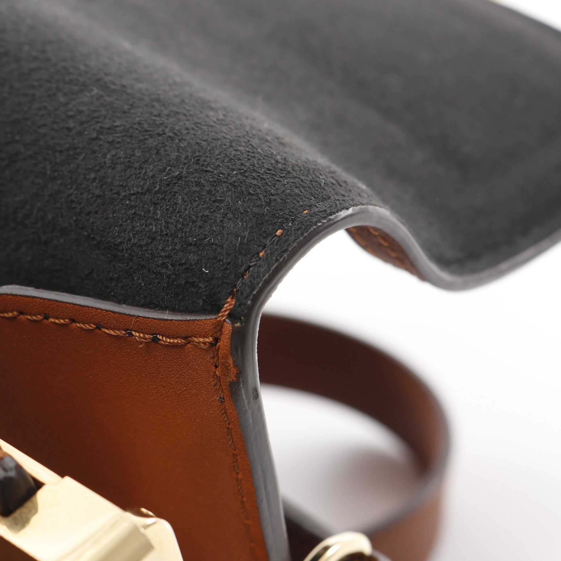 ドーフィーヌ MINI モノグラムリバース ショルダーバッグ PVC レザー ブラウン ベージュ ルイヴィトン バッグ LOUIS VUITTON