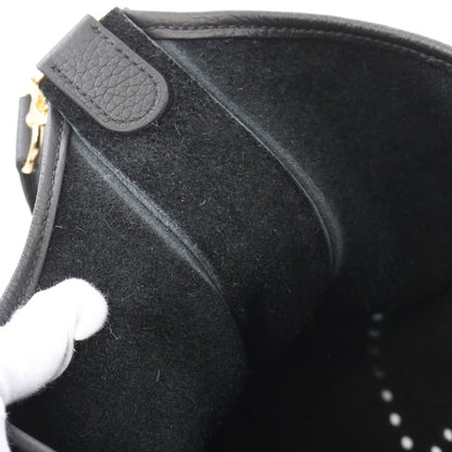 エヴリン 3 トロワ PM ショルダーバッグ トリヨンクレマンス ブラック ゴールド金具 B刻印 エルメス バッグ HERMES