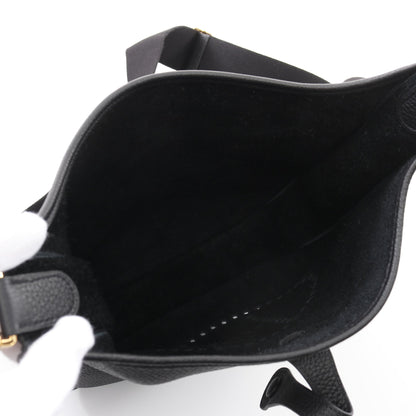エヴリン 3 トロワ PM ショルダーバッグ トリヨンクレマンス ブラック ゴールド金具 B刻印 エルメス バッグ HERMES