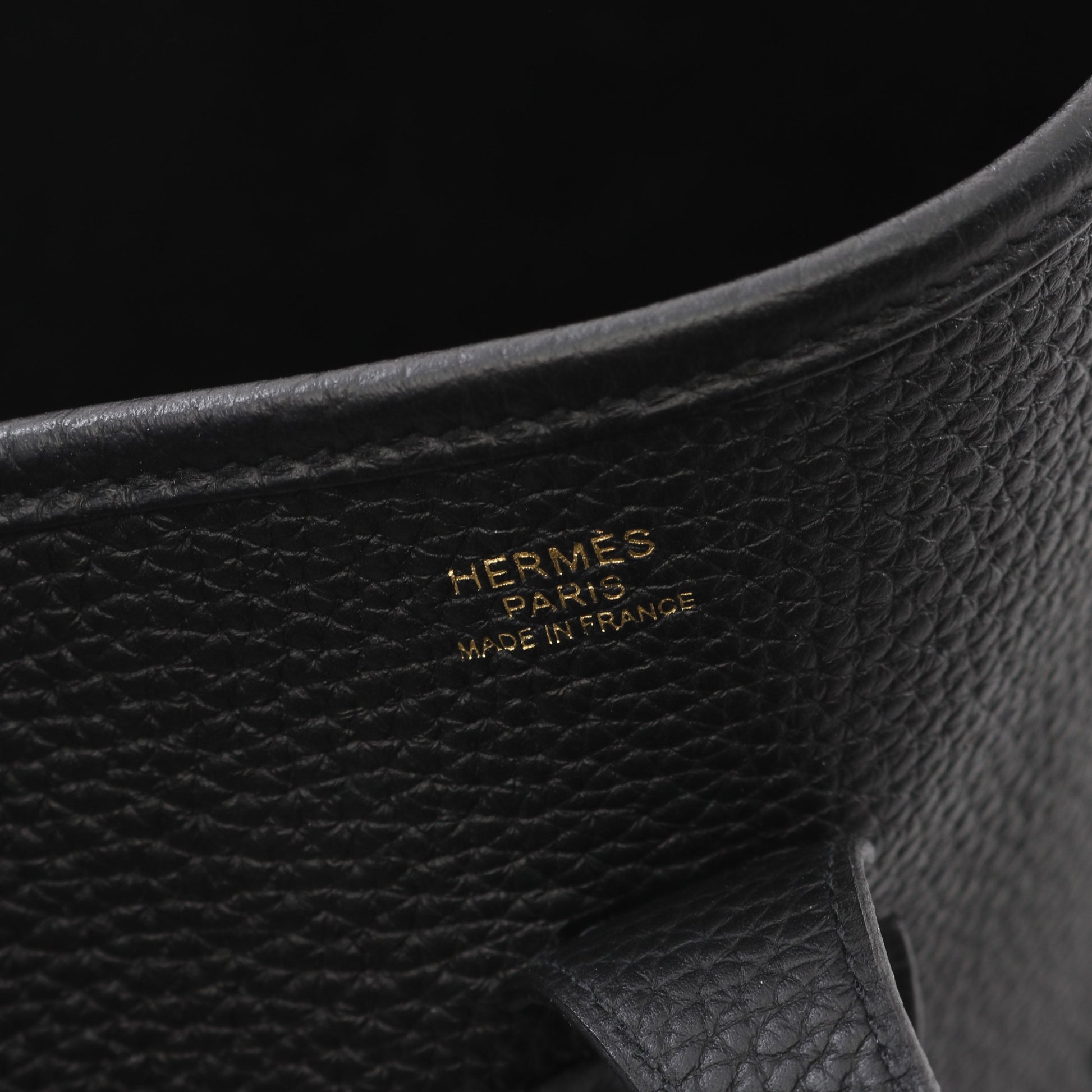 エヴリン 3 トロワ PM ショルダーバッグ トリヨンクレマンス ブラック ゴールド金具 B刻印 エルメス バッグ HERMES