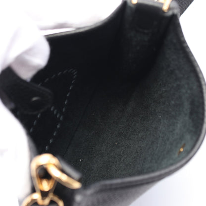 エヴリンTPM ショルダーバッグ トリヨンクレマンス ブラック ゴールド金具 Z刻印 エルメス バッグ HERMES